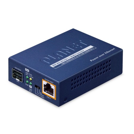 High-Performance Planet 1-Port 100/1000X SFP to Ethernet Media Converter - GUP-805A-60W